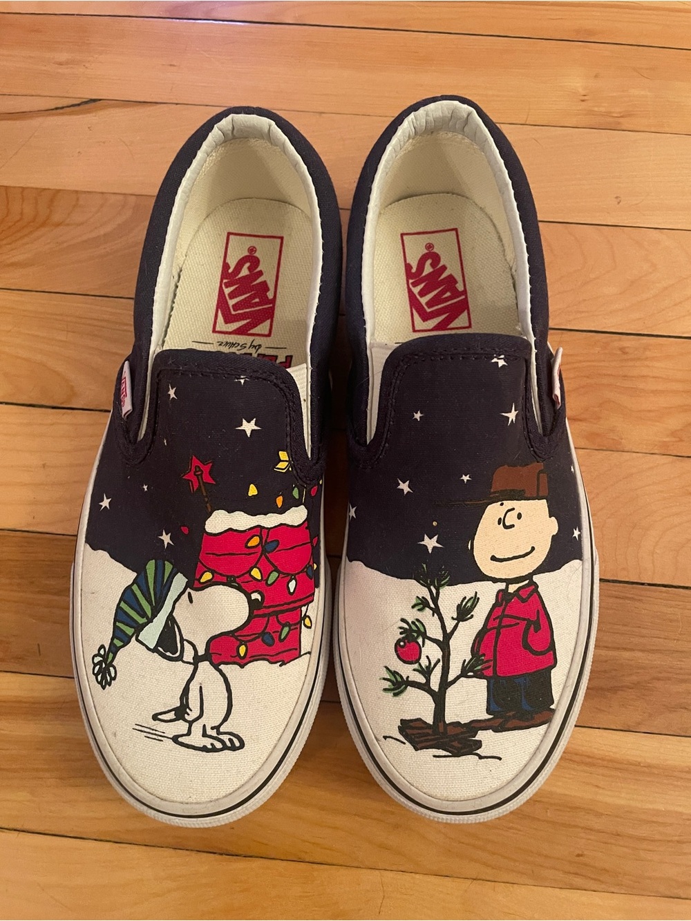 Vans Charlie Brown Peanuts slip on